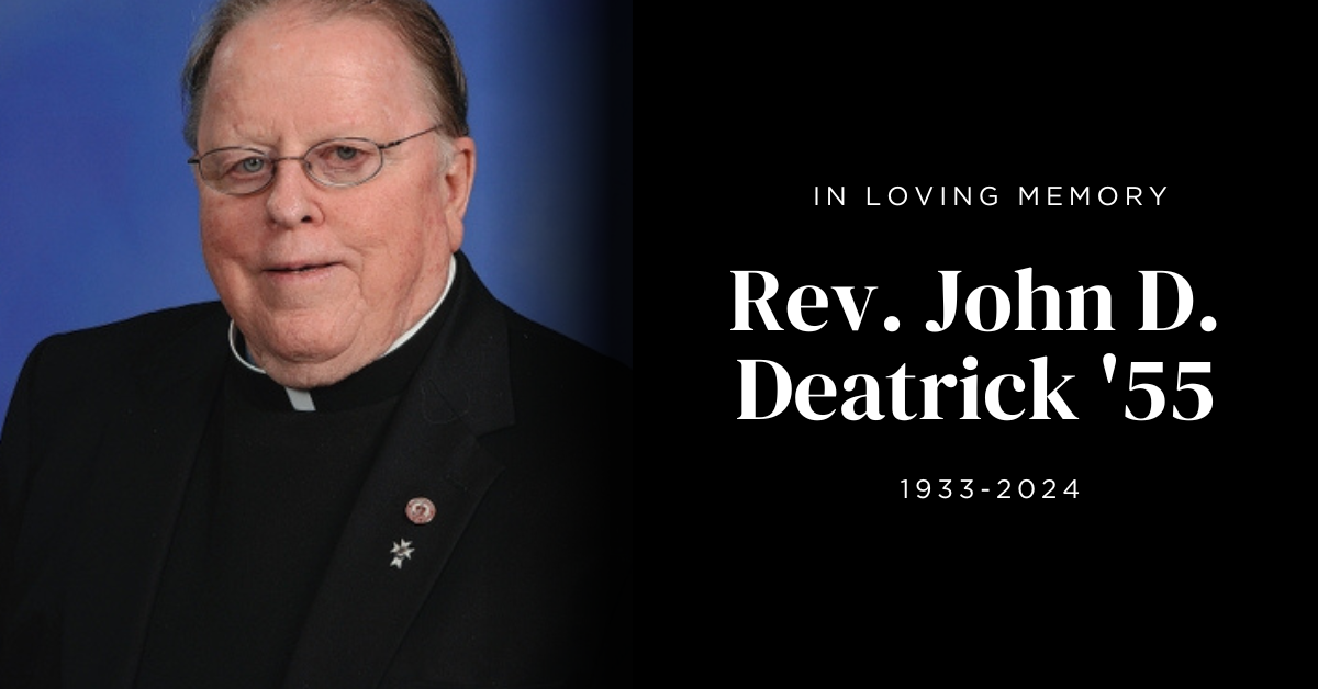 Rev. John D. Deatrick ’55